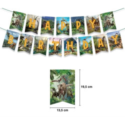 Set narodeninová dekorácia Jurský svet | Jurassic world