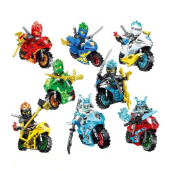 Figurky Ninjago a Motorky k LEGO 16 ks II