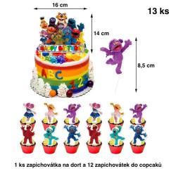 Set narozeninová dekorace Sezame, otevři se | Sezamová ulice!
