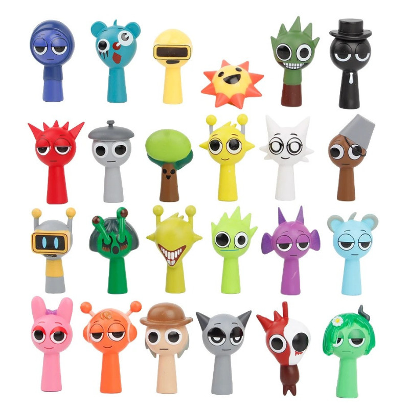 Figurky Mini Spruki 24 ks