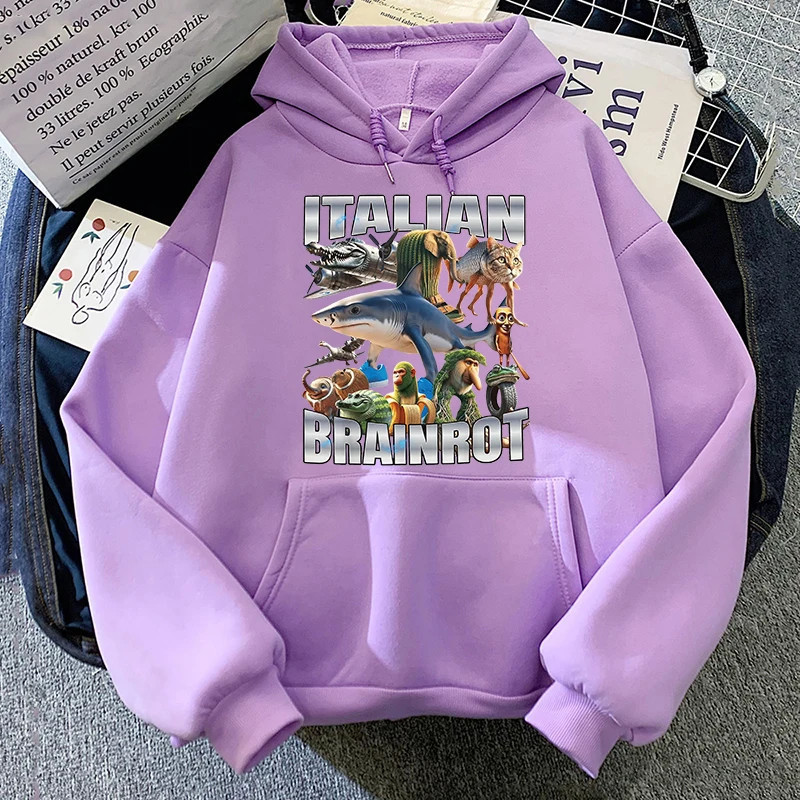 Dospělá mikina Italian Brainrot XS-XXXL