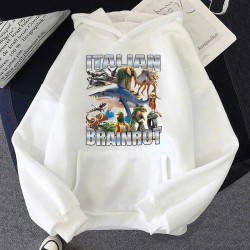 Dospělá mikina Italian Brainrot XS-XXXL
