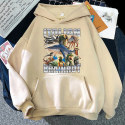 Dospělá mikina Italian Brainrot XS-XXXL
