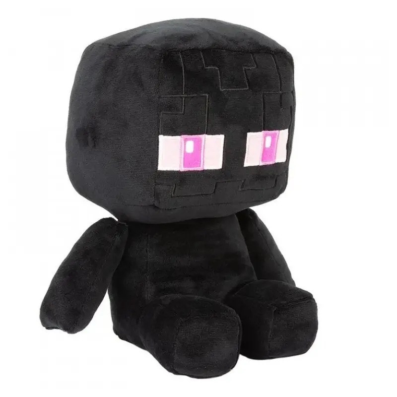Plyšák Pixel Endereman Minecraft 20 cm