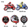 Set narozeninová dekorace Motorka