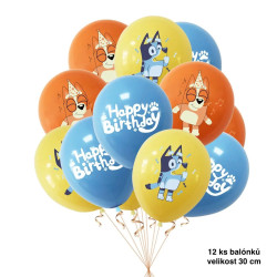 Set narozeninová dekorace Bluey
