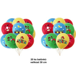 Set narodeninová dekorácia Super Mario