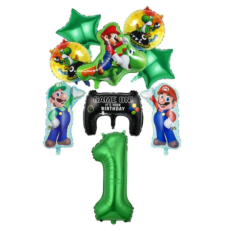 Narozeninová dekorace Super Mario Bros.