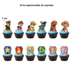 Set narodeninová dekorácia Tlapková patrola