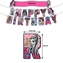 Set narodeninová dekorácia Monster High