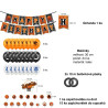 Set narozeninová dekorace Basketbal
