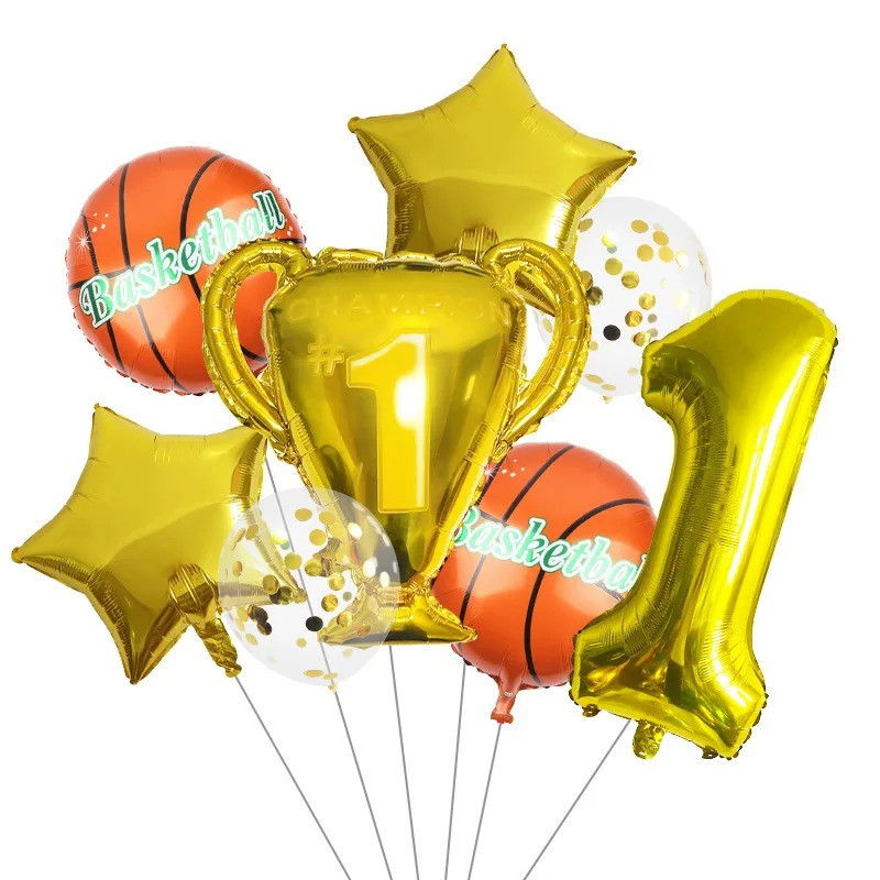 Narozeninová dekorace Basketbal
