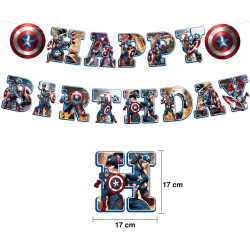 Set narodeninová dekorácia Kapitán Amerika | Marvel