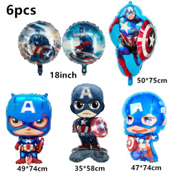 Set narozeninová dekorace Kapitán Amerika | Marvel