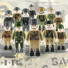 Figurky Vojáci 2. Světová válka k LEGO 12 ks