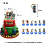 Set narodeninová dekorácia Ninjago