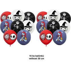 Set narozeninová dekorace Jack Skellington | Ukradené Vánoce
