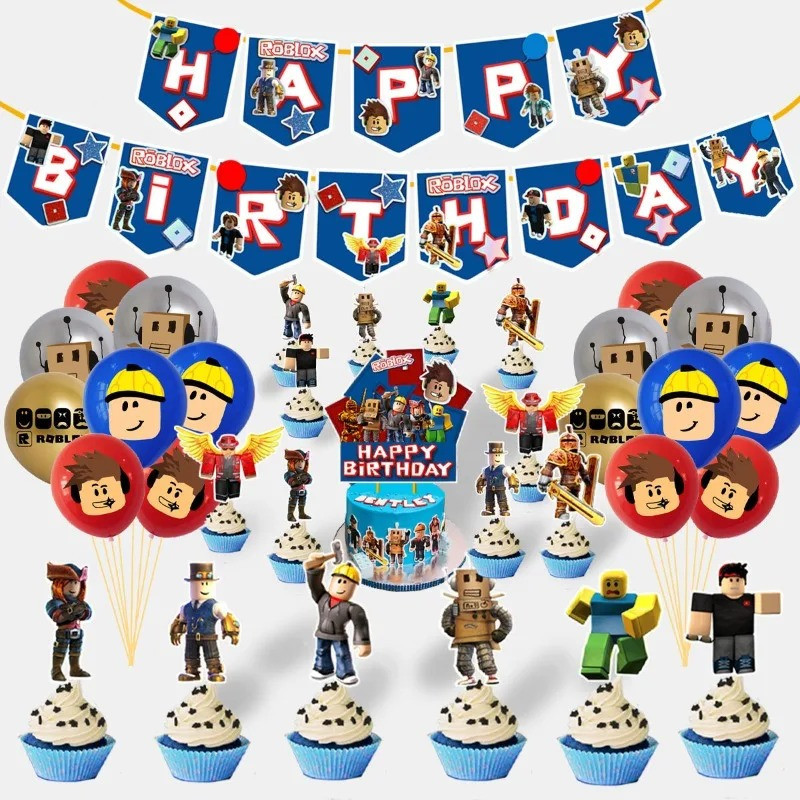 Set narozeninová dekorace Roblox
