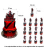 Set narozeninová dekorace Deadpool | MARVEL