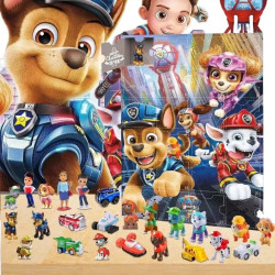 Adventní kalendář Tlapková Patrola Figurky 24 ks