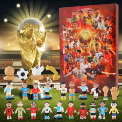 Adventní kalendář Fotbalisti Figurky 24 ks