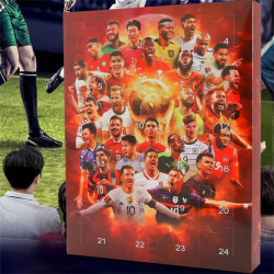 Adventní kalendář Fotbalisti Figurky 24 ks