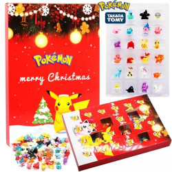 Adventní kalendář Pokemon Figurky 24 ks