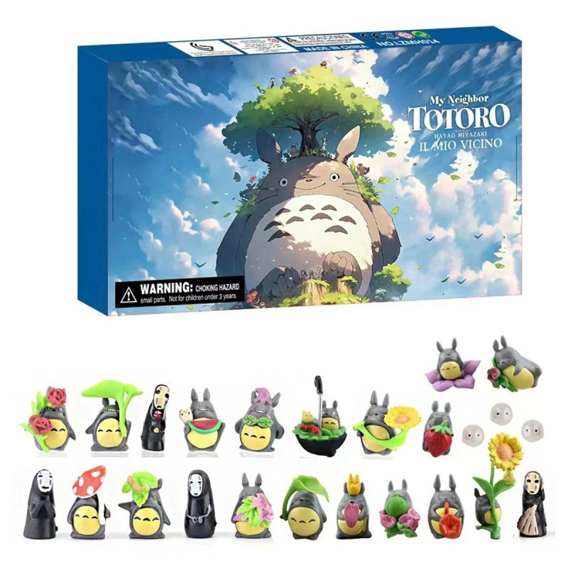 Adventný kalendár Totoro Figúrky 24 ks