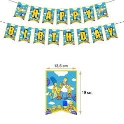 Set narozeninová dekorace The Simpsons