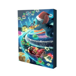 Adventný kalendár Stitch a Angel Figúrky 24 ks