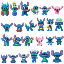 Adventní kalendář Stitch a Angel Figurky 24 ks