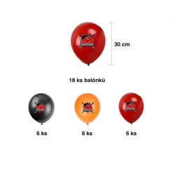 Set narodeninová dekorácia Naruto