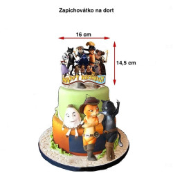 Set narozeninová dekorace Kocour v botách