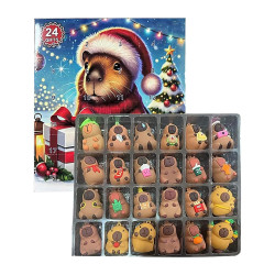 Adventní kalendář Kapybara Figurky 24 ks