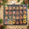Adventní kalendář Kapybara Figurky 24 ks