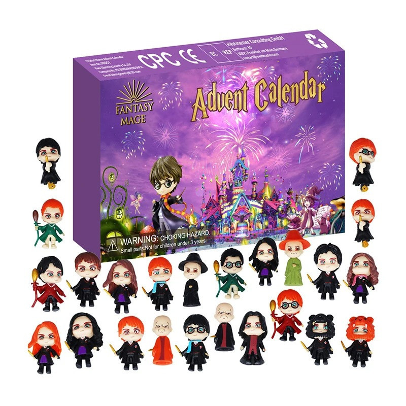 Adventný kalendár Harry Potter Figúrky 24 ks