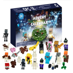 Adventní kalendář Minecraft Figurky 24 ks