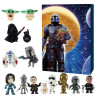 Adventný kalendár Star Wars Figúrky 24 ks