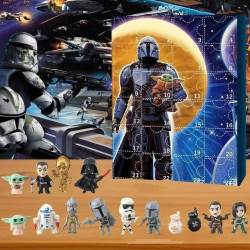 Adventný kalendár Star Wars Figúrky 24 ks