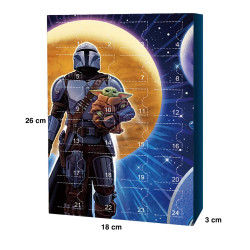 Adventný kalendár Star Wars Figúrky 24 ks