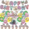 Set narodeninová dekorácia Mačička Pusheen