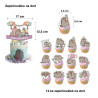 Set narozeninová dekorace Kočička Pusheen