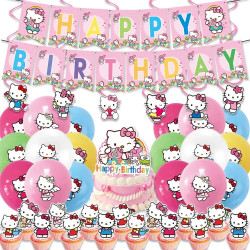 Set narodeninová dekorácia Hello Kitty