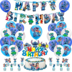 Set narodeninová dekorácia Lilo a Stitch