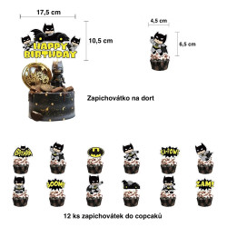 Set narozeninová dekorace Batman | DC comics II