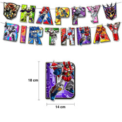 Set narodeninová dekorácia Transformers