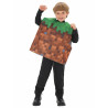 Detský kostým Minecraft kocka – zemný blok