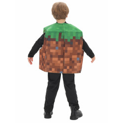 Detský kostým Minecraft kocka – zemný blok