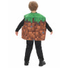 Detský kostým Minecraft kocka – zemný blok