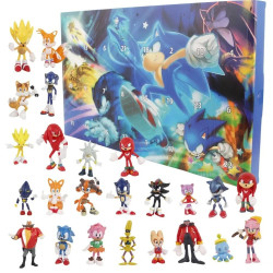 Adventný kalendár Sonic the Hedgehog Figúrky 24 ks